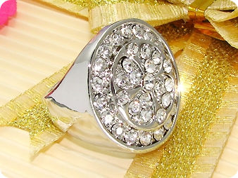 Created Diamond Ring