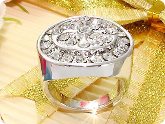 Created Diamond Ring