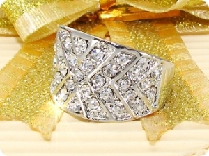 Created Diamond Ring