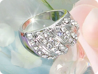 Created Diamond Ring