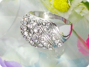 Created Diamond Ring