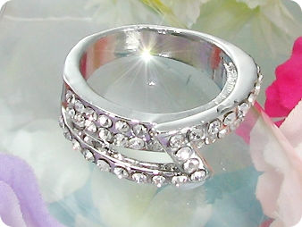 Created Diamond Ring