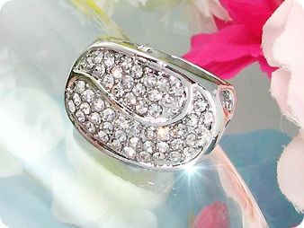 Created Diamond Ring