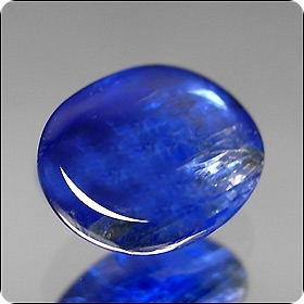 3.38ct MIRACULOUS OVAL NATURAL ROYAL BLUE KYANITE SRI-LANKA
