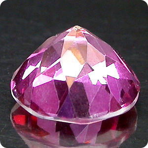 2.43CT.TOP PINK ORANGE PADPARADSCHA MYSTIC TOPAZ 8mm AFRICA