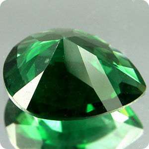 3.00ct LAB-CREATED GREEN SAPPHIRE