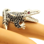 RUBY SAPPHIRE CROCODILE RING