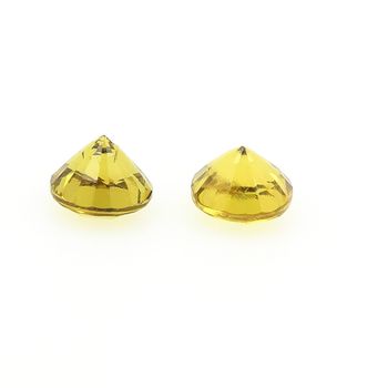 0.93CT. 2 pcs Yellow Grossular GARNET. VVS