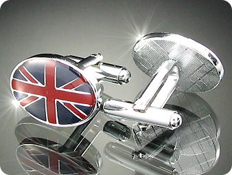 BOUTONS DE MANCHETTES drapeau anglais