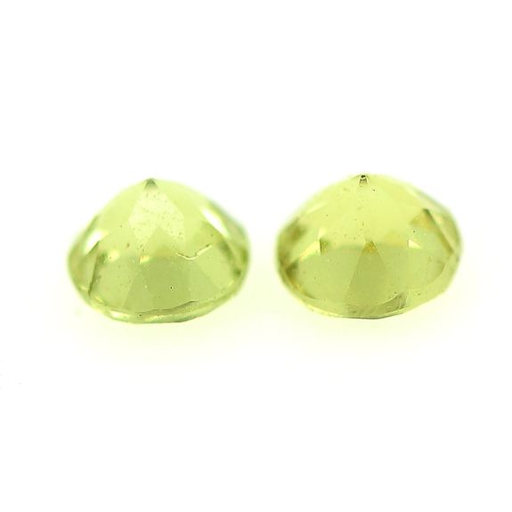 0.48CT. 2 pcs Yellow Grossular GARNET. IF