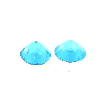 0.22 cts LOT DE 2 APATITE BLEU . IF