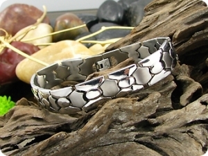 Cross Link Pattern Men Bracelet