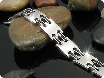 Link Pattern Men Bracelet