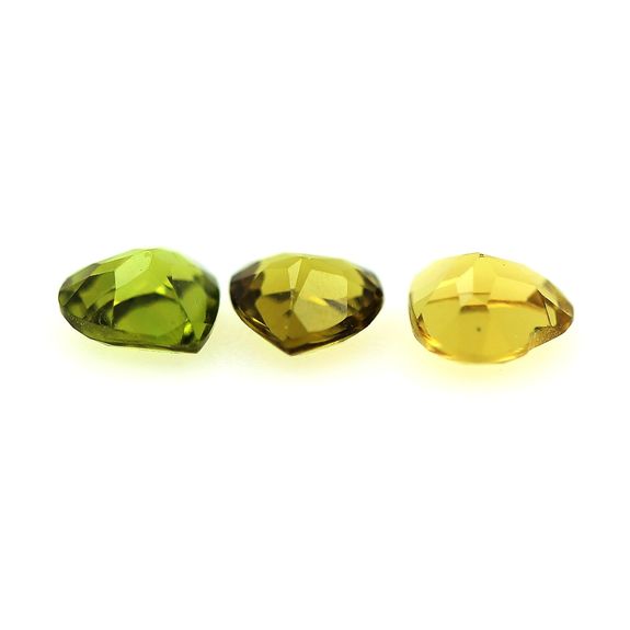 1.14 cts Lot de 3 GRENAT Grossulaire . VVS