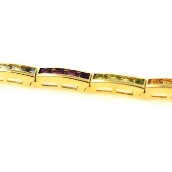 BRACELET AMETHYSTE GRENAT CITRINE