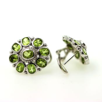 BOUCLES D'OREILLE PERIDOT