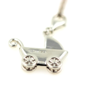 RUBY & DIAMOND PENDANT + CHAIN