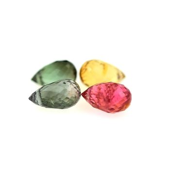 3.41 CT. 4 pcs. MULTICOLOR TOURMALINE