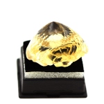 115.14 cts ROSE SCULPTEE CITRINE