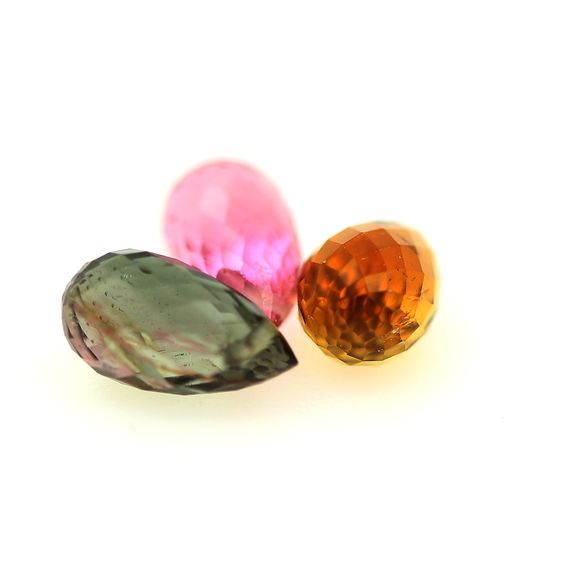 3.02 CT. 3 pcs. MULTICOLOR TOURMALINE