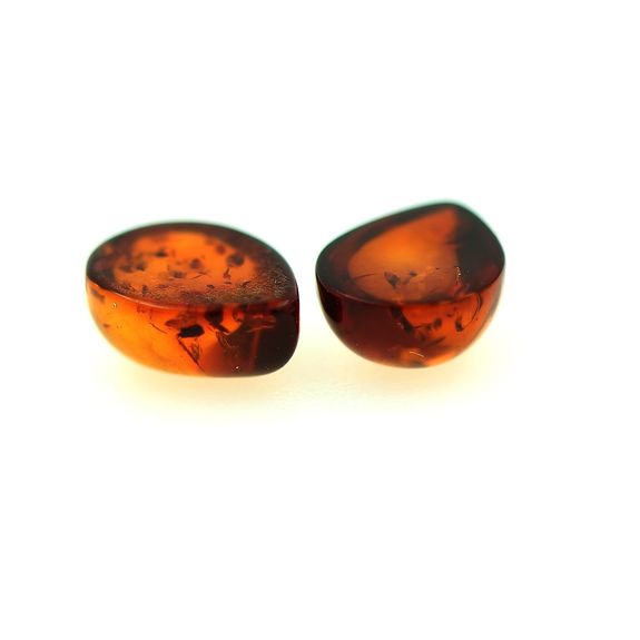 1.00 cts LOT DE 2 AMBRE