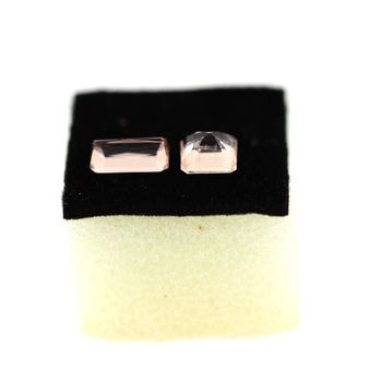 1.64 CT. 2 pcs. PINK MORGANITE