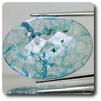 42.45 cts CRISTAL CRAQUELE