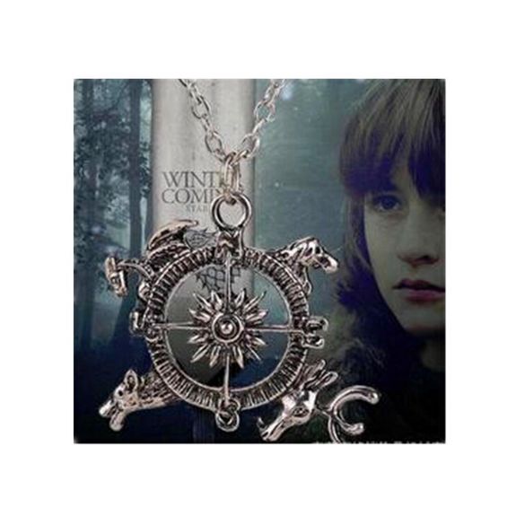 Pendentif Collier Game Of Thrones Compass Song of ice