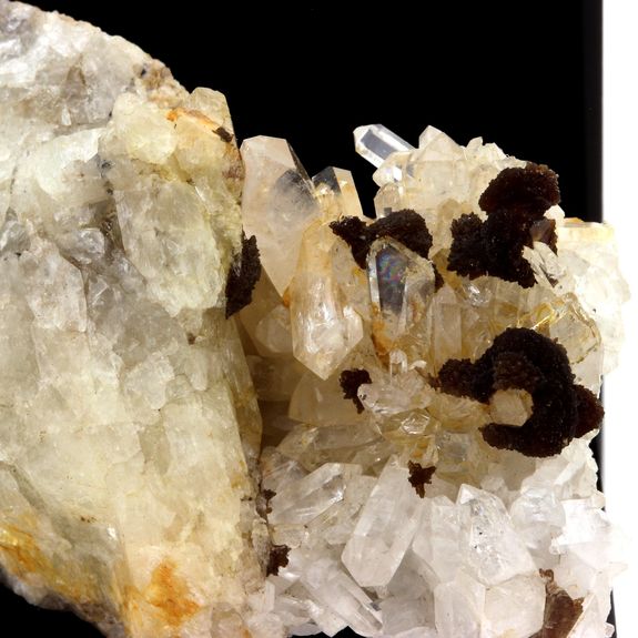 Amblygonite on Quartz.