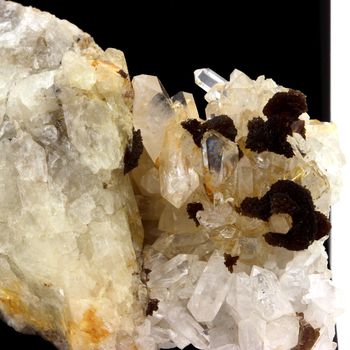 Amblygonite on Quartz.