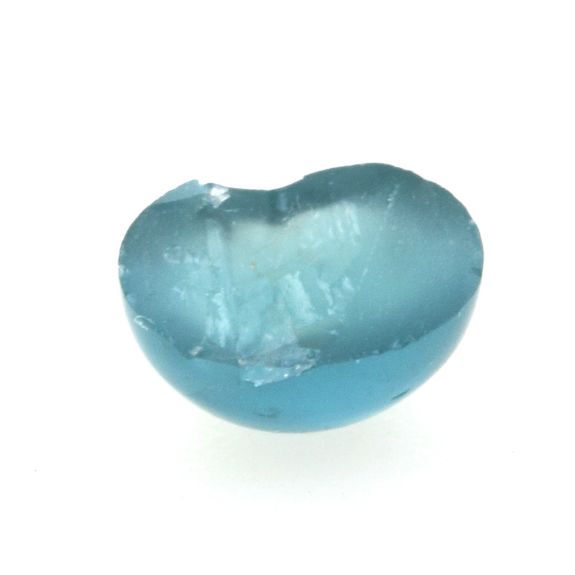 Apatite Paraiba Cat's eyes. 0.8 cts.