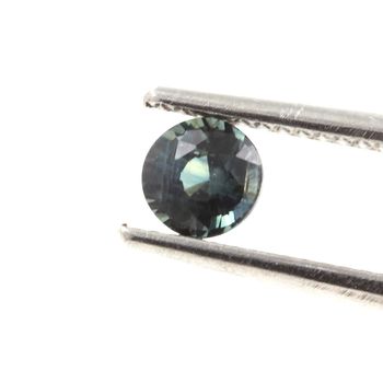 0.35 cts. BLUE GREEN SAPPHIRE. UNHEATED