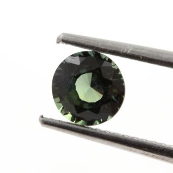 0.72 cts. GREEN SAPPHIRE. UNHEATED