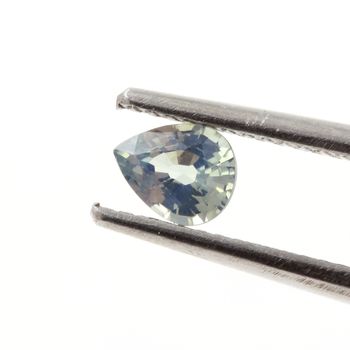 0.25 cts. GREEN SAPPHIRE. UNHEATED