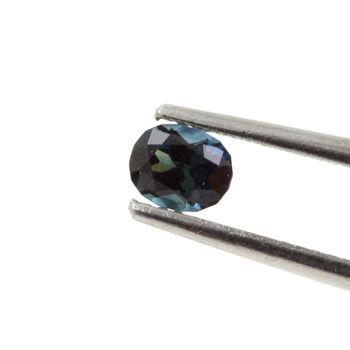 0.28 cts. BLUE GREEN SAPPHIRE. UNHEATED