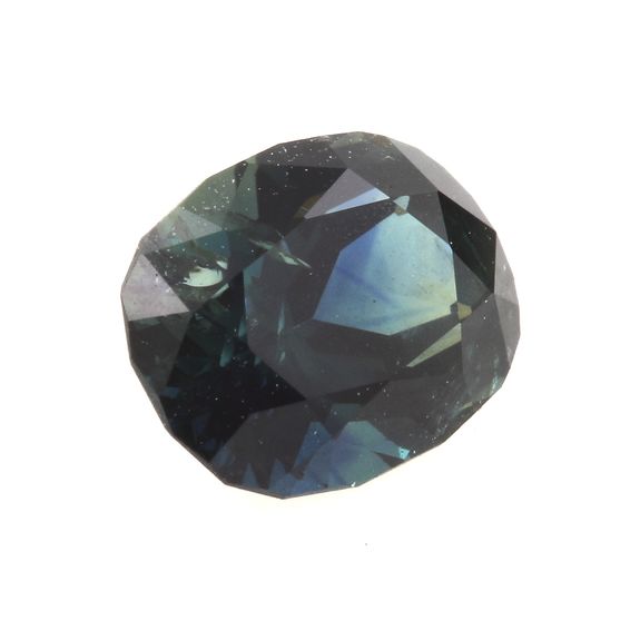 1.13 cts. BLUE GREEN SAPPHIRE. UNHEATED