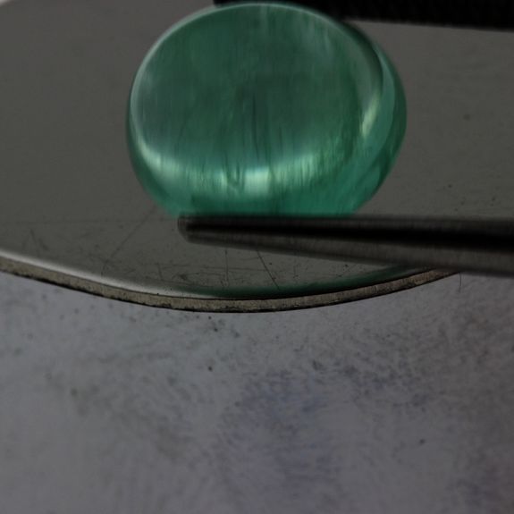 Cat's eye emerald. 2.56 cts