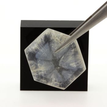 Quartz trapiche. 33.78 cts.