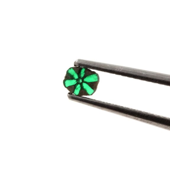 Emerald trapiche .0.12 cts.