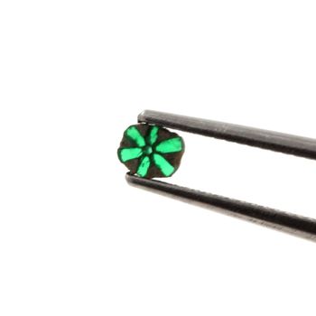 Emerald trapiche .0.12 cts.