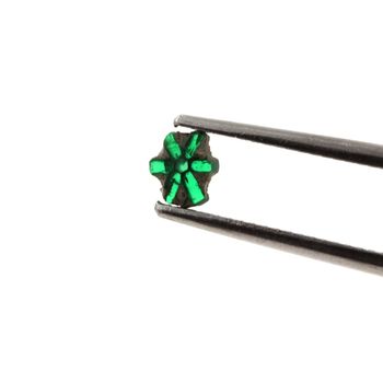 Emerald trapiche .0.18 cts.