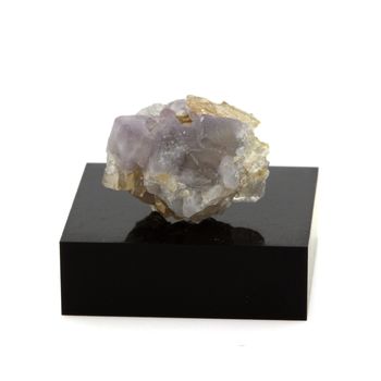Purple Fluorite and Quartz.