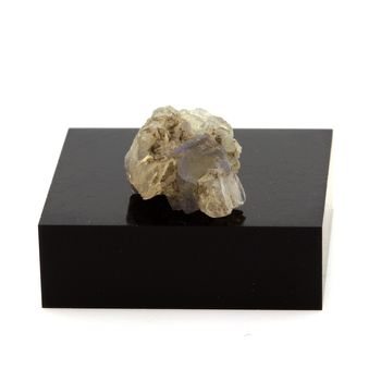 Fluorite violette and Quartz.