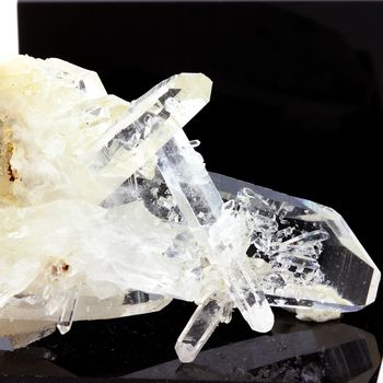Quartz " cristal de roche " et Siderite. 110.8 ct.