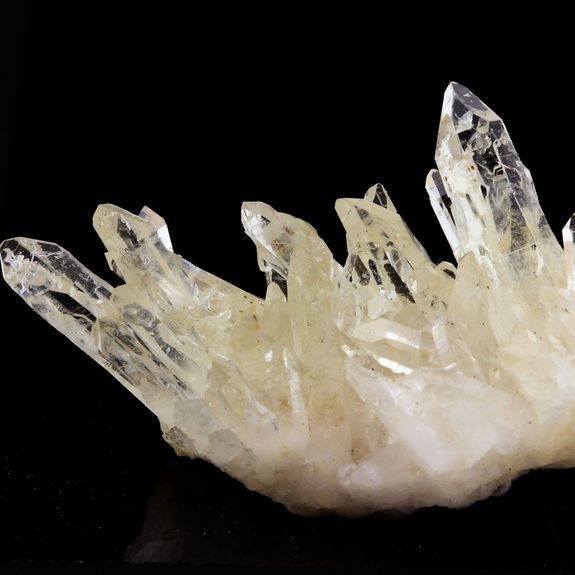 Quartz " cristal de roche " et Siderite. 79.7 ct.