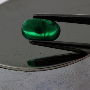 Emeraude oeil de chat. 0.58 cts.
