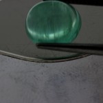 Cat's eye emerald. 2.56 cts