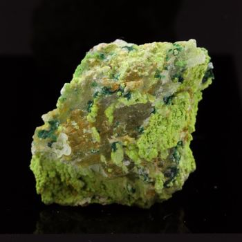 Gillardite + Gaspéite + Gypsum