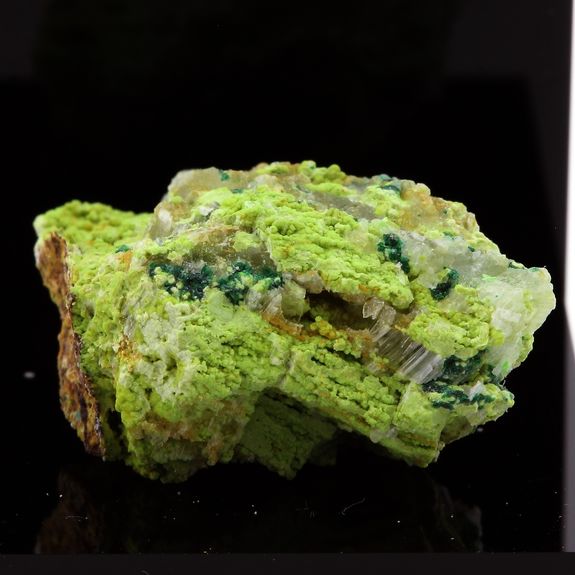 Gillardite + Gaspéite + Gypsum