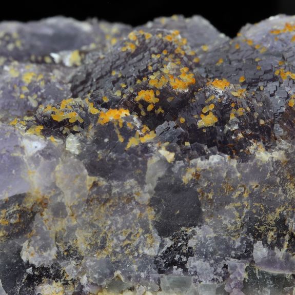 Fluorite and Yellow Calcite.